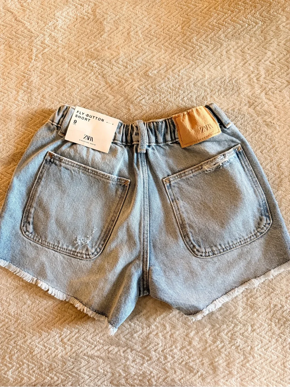 Girls Denim Shorts Bundle – Size 9 – Zara + Basic Shop